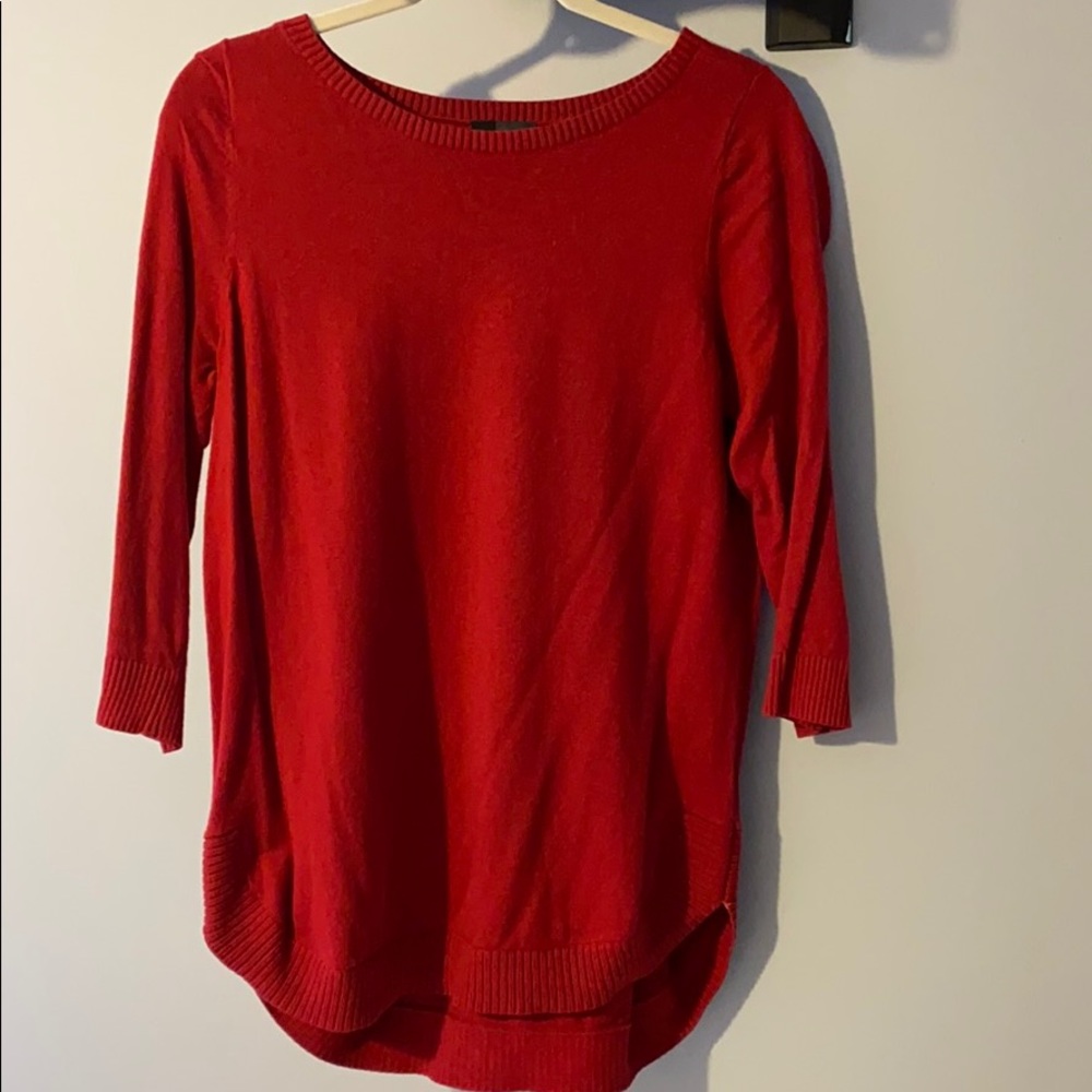 Lightweight Red Sweater